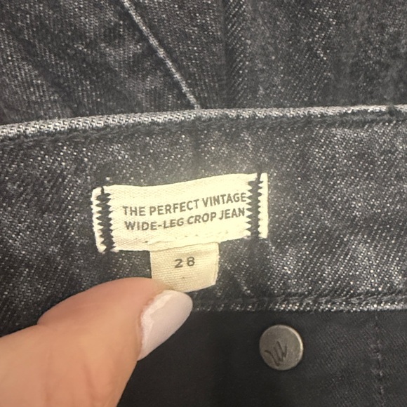 Madewell Jeans size 28 vintage wide leg crop - Picture 2 of 5